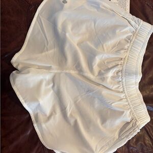 Lululemon Athletica Ivory Athletic Shorts